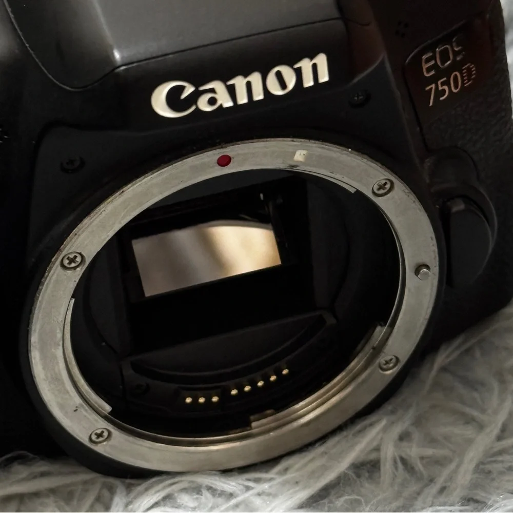 Canon Black Digital Camera with Zoom Lens